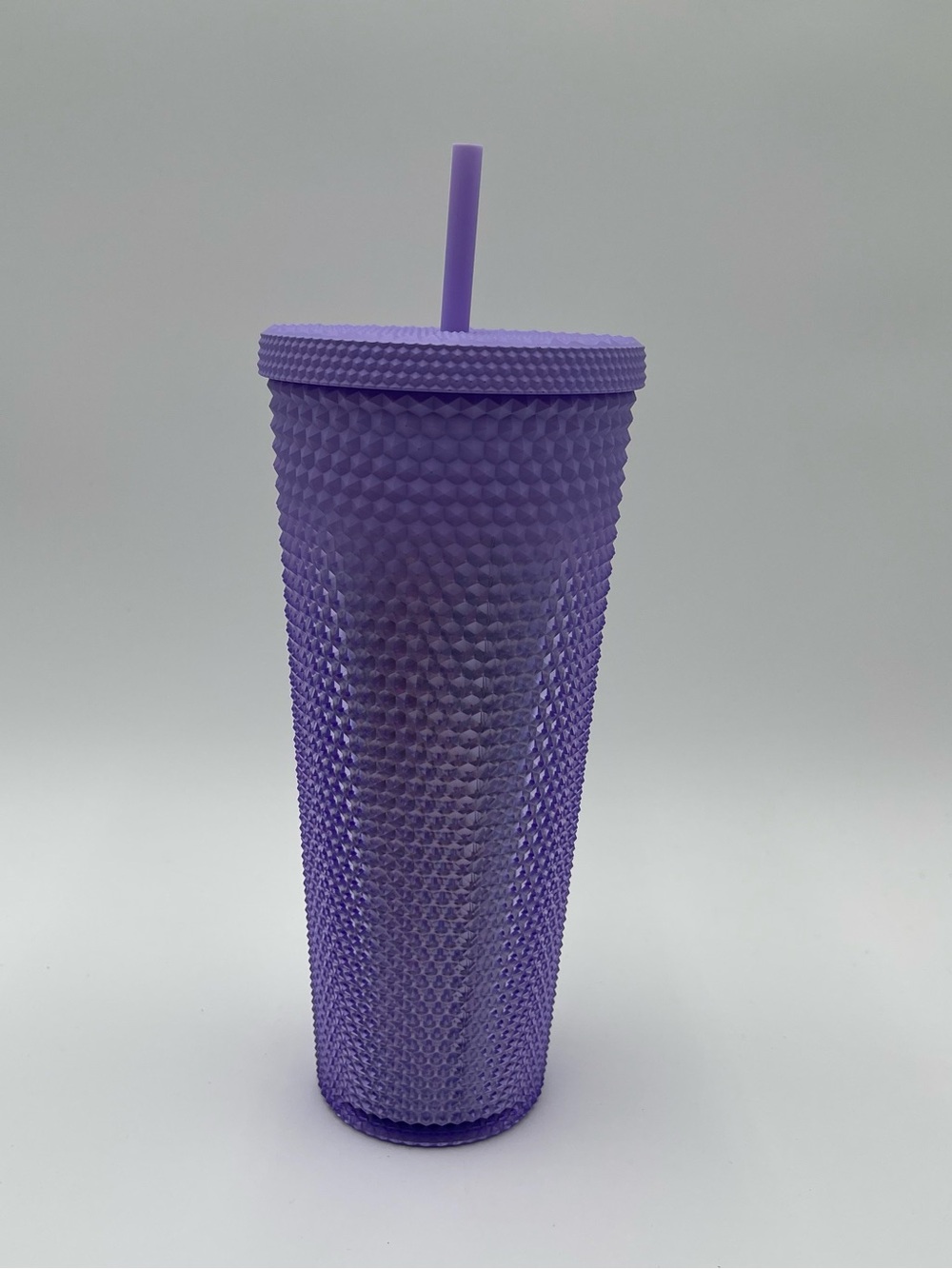 Starbucks 2023 Purple Lavender Studded Gradient Ombré 24oz Straw Cup Tumbler - Picture 3 of 7